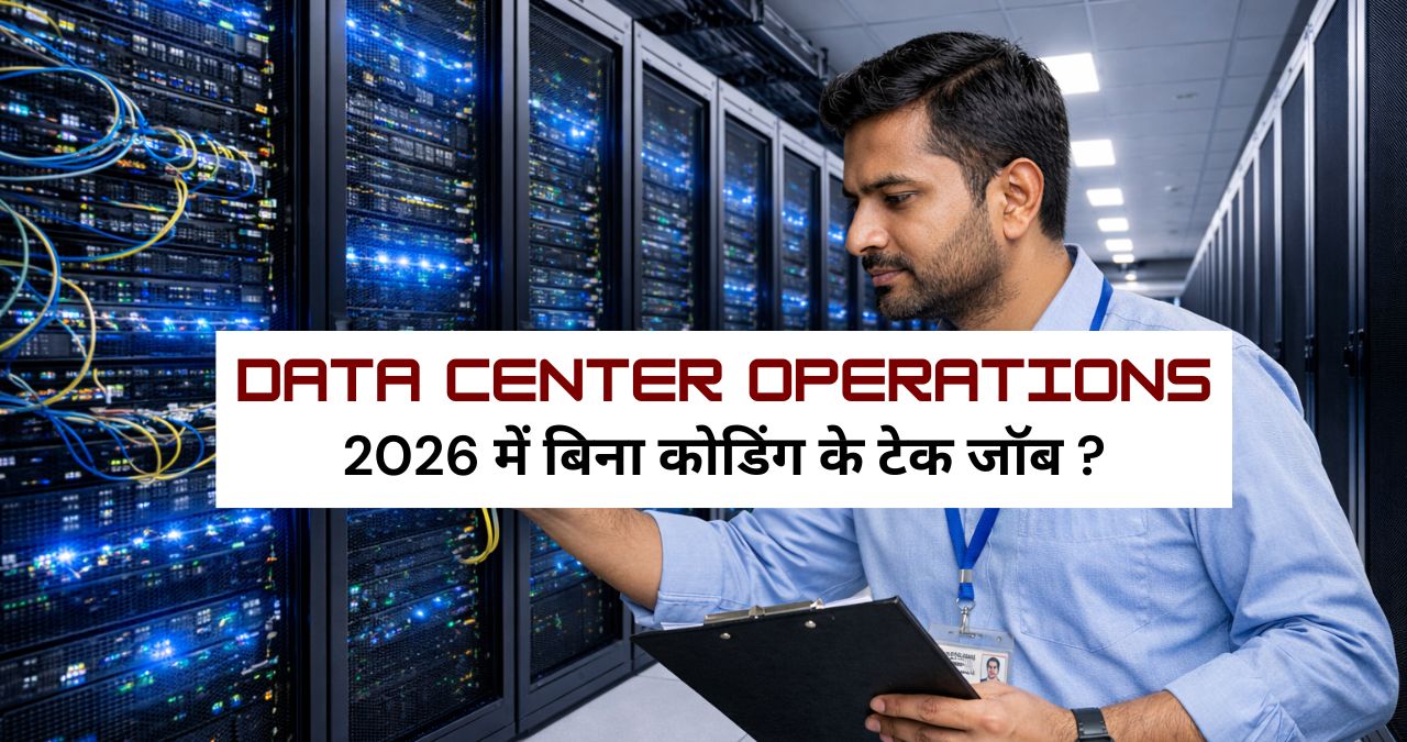 Data Center Operations 2026 में बिना कोडिंग के टेक जॉब कैसे पाएं