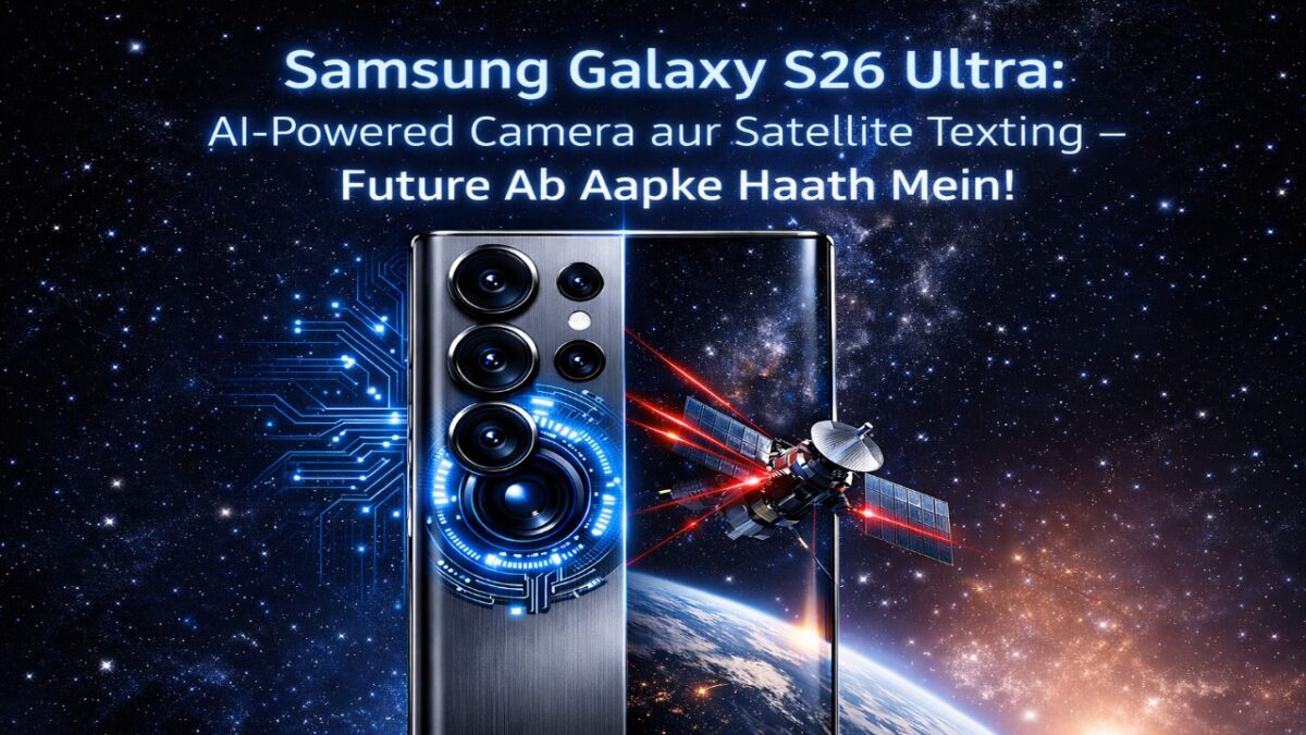 Samsung Galaxy S26 Ultra: AI-पावर्ड कैमरा और सैटेलाइट टेक्स्टिंग