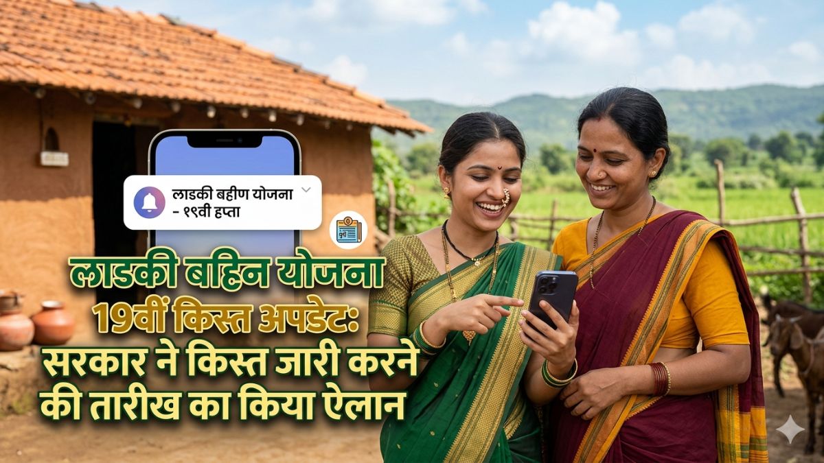 लाडकी बहिन योजना 19वीं किस्त अपडेट