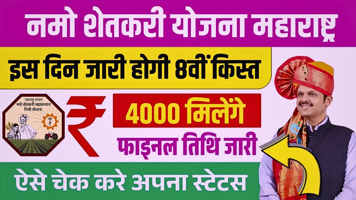 Namo Shetkari Yojana 8th Installment Date 2026